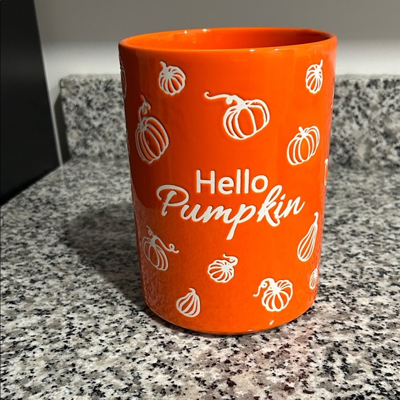 Orange Pumpkin Themed Mug - Picture 2 of 4